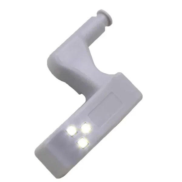 Lampka do szafki szafy mocowana na zawias drzwi 3 led na baterie
