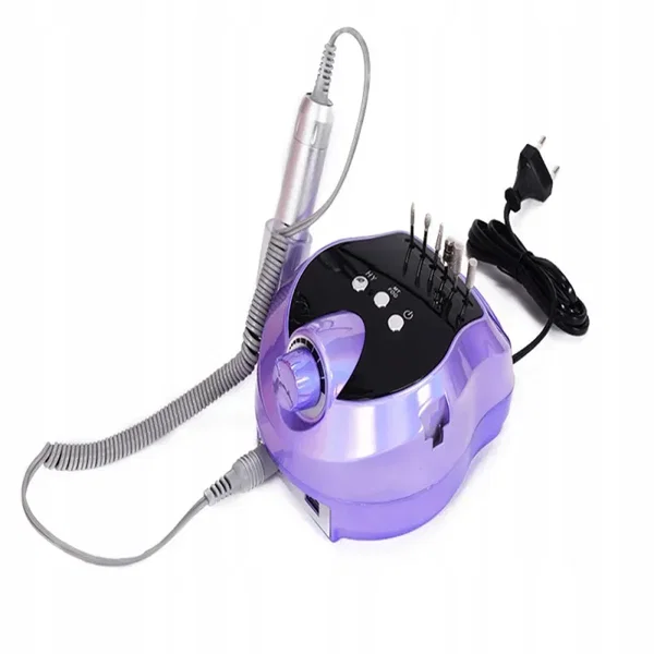 Frezarka do paznokci manicure pedicure 80w profesjonalna + frezy 6szt