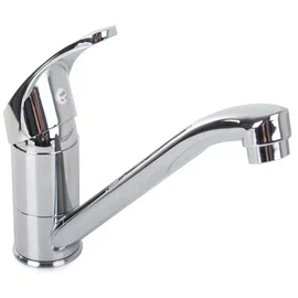 Bateria kuchenna sztorcowa zlewozmywakowa kran chrom wylewka 22 cm
