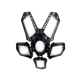 Lampa warsztatowa 80W sufitowa składana żarówka led mocna e27 135 led