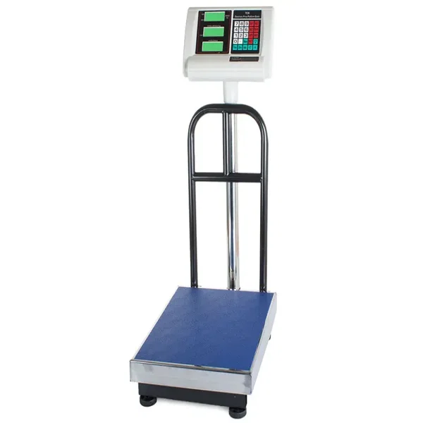 Waga elektroniczna magazynowa 30x40 200kg zasilanie 230V i akumulator