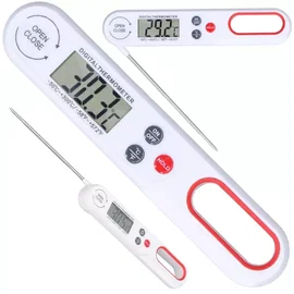 Termometr kuchenny szpilkowy lcd mięsa wina 300°c gotowania zup