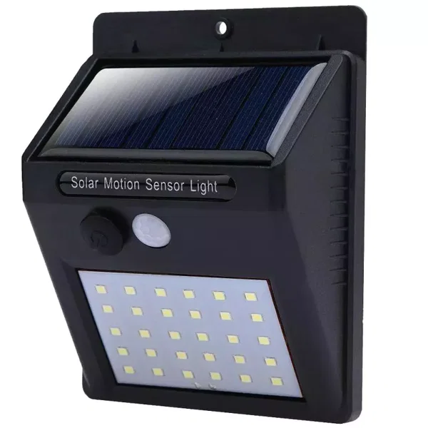 Lampa solarna 30 LED smd czujnik ruchu zmierzchu