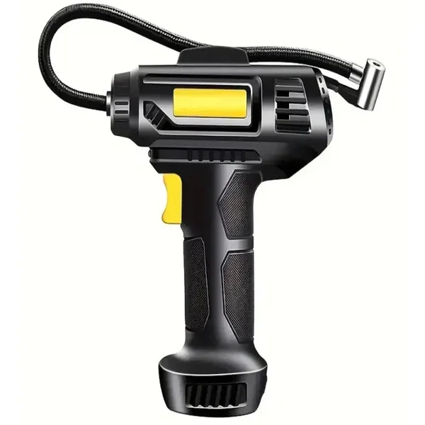 Kompresor samochodowy 12v 120w 10bar pistolet do pompowania kół pompka
