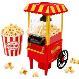Maszyna maszynka urządzenie do popcornu retro 1200w beztłuszczowa