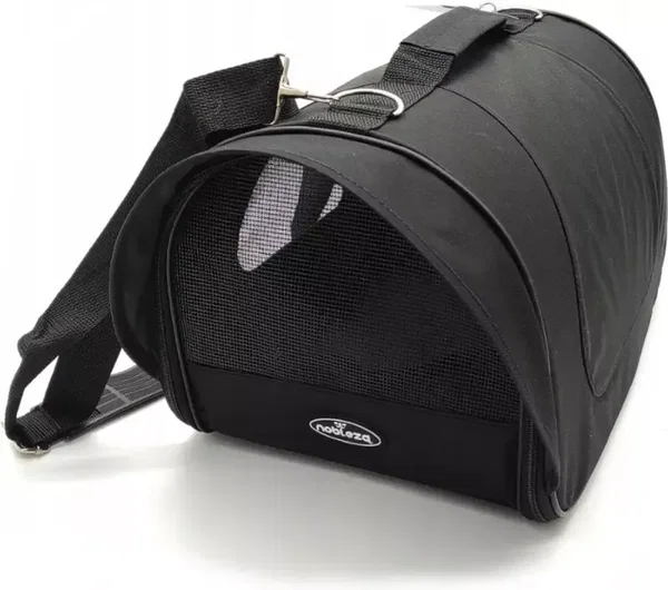 Torba M 40x23x24cm dla kota lub psa do transportu z okienkiem na ramię
