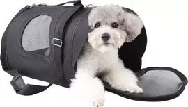 Torba L 45x28x29cm dla kota lub psa do transportu z okienkiem na ramię