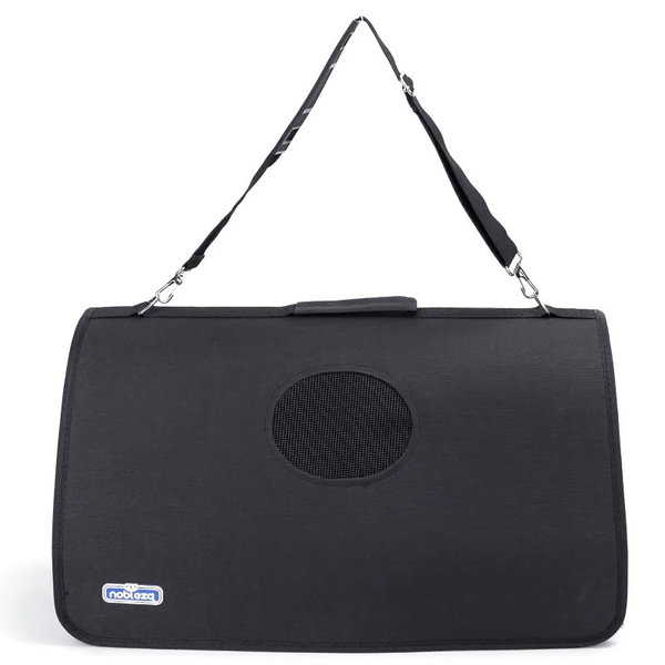 Torba L transportowa dla psa lub kota 51x26x29cm z okienkiem na ramię