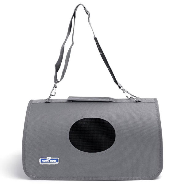 Torba S transportowa dla psa lub kota 37x22x20cm z okienkiem na ramię