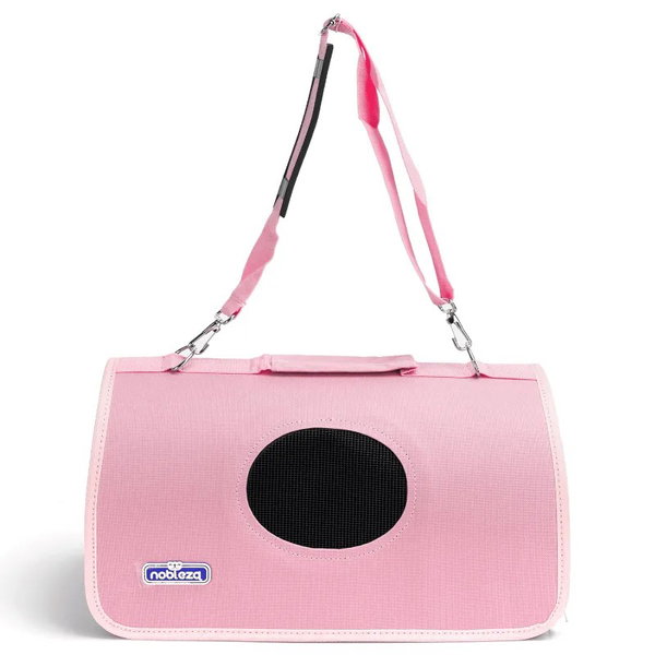 Torba S transportowa dla psa lub kota 37x22x20cm z okienkiem na ramię