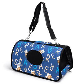 Torba S transportowa dla psa lub kota 37x22x20cm z okienkiem na ramię