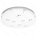 Plafon 12W 1300lm biały ciepły 3000K 26cm lampa sufitowa w gwiazdki