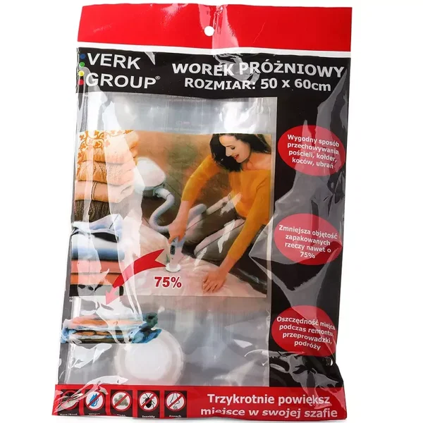 Worki próżniowe 50x60 worek pokrowiec na ubrania