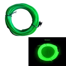 Neon taśma neonowa led do dekoracji wnętrza samochodu 3m/12V FCOB Zielona