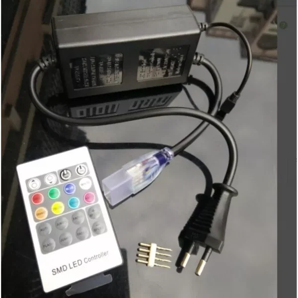 Sterownik Kontroler do taśm LED RGB pilot 230V