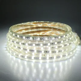 Taśma led dioda 5050 20mb 230V biała neutralna IP68