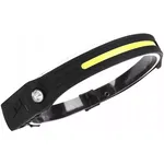 Czołówka LX200 sterowana czujnikiem 5 trybów LED COB ładowana z USB