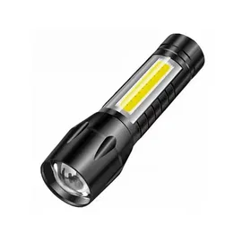 Mini latarka wodoodporna z regulacją wiązki światła o dużej mocy 400lm