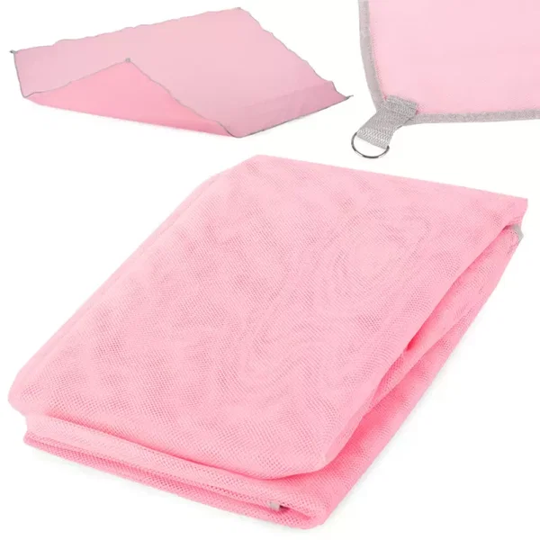 Mata plażowa koc na plażę sand free siatka 200x200