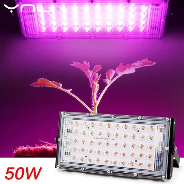 Panel lampa do uprawy roślin GROW LED 50w, 50 chip led ful spectrum