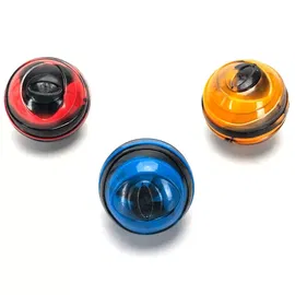 Kolorowa średnia piłka 9m dla psa zabawka gryzak dla psa z dźwiękiem