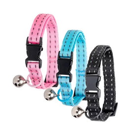 Obroża dla kota na pchły i kleszcze rozmiar S 16-23cm z dzwonkiem