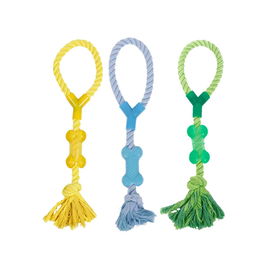 Sznur w kształcie kości z pojedynczym supełkiem