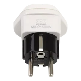 Adapter podróżny z wtyczką europejską i wielostandardowym gniazdkiem