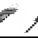 Lampa ogrodowa solarna LED z tworzywa sztucznego i pułapką na owady