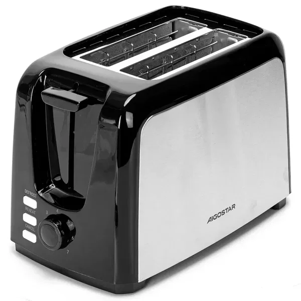 Wielofunkcyjny toster EASTON 7 stopni opiekania 750W na dwie kromki