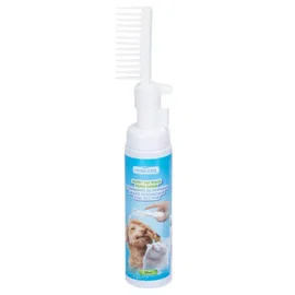 Szampon piankowy dla psa i kota bez spłukiwania 80ml z grzebieniem