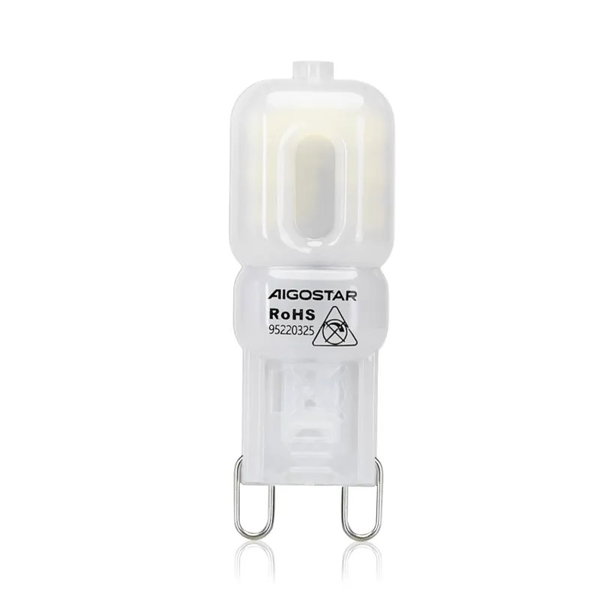 Żarówka diodowa LED Mleczna Biel G9 2W
