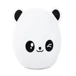 Lampka nocna Panda dla dzieci led silikonowa pilot rgb usb kolorowa