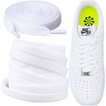 Sznurówki Białe O Długości 150 cm Mocne Sznurowadła Do Nike Air Force 1