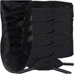 Sznurówki Szerokie Czarne Grube Sznurowadła Do Adidasów Mocne 90 cm 2 PARY