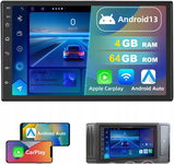 Dvrmedia Radio 2DIN 7" Android 13, 4+64GB, CarPlay, GPS, BT, VW/Skoda/Seat