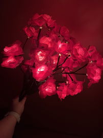 Świecący bukiet róż - dekoracja dom / ogród