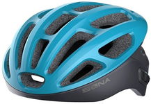 Kask rowerowy Sena R1-STD-IB-L INTERKOM, GŁOŚNIKI, MIKROFON kolor ice blu PP1080