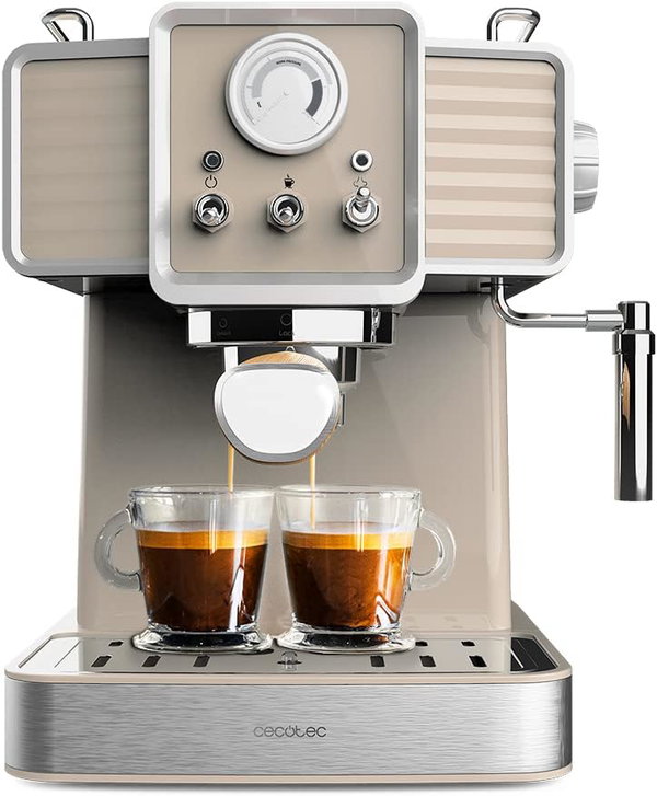 Ekspres kołbowy do kawy Cecotec Cumbia 01585 1350 W 1,5l 20 Barów Beżowy