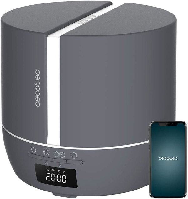 Cecotec Dyfuzor zapachów PureAroma 550 ml,wyświetlacz LED, głośnik,30m2
