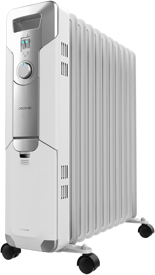 Grzejnik elektryczny olejowy Cecotec ReadyWarm 11000 Space 2500W Biały