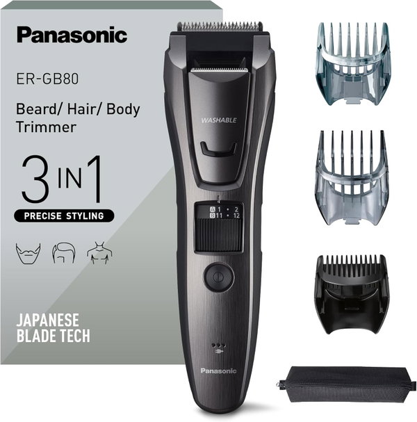 Trymer wielofunkcyjny Panasonic ER-GB80-H503 Szary