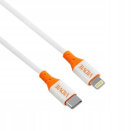 Kabel VIDVIE CB4014 Type C/iPhone 3A, 1m biały