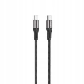 Kabel Vivie USB typ C - USB typ C 3 m czarny 60W TYP C TYPe C
