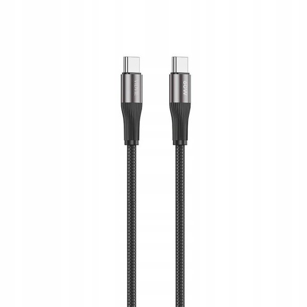 Kabel Vivie USB typ C - USB typ C 3 m czarny 60W TYP C TYPe C