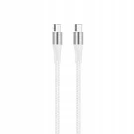Kabel Vivie USB typ C - USB typ C 3 m biały 60W TYP C TYPe C