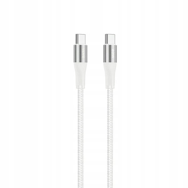Kabel Vivie USB typ C - USB typ C 3 m biały 60W TYP C TYPe C