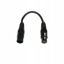 Kabel Przewód DMX ADAPTER DMX 5 na 3 pin Przejściówka 5 PIN na 3 PIN