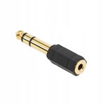 Przejściówka Adapter Jack 3,5mm F - Jack 6,3mm M