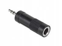 Przejściówka Adapter Jack 6,3mm F - Jack 3,5mm M